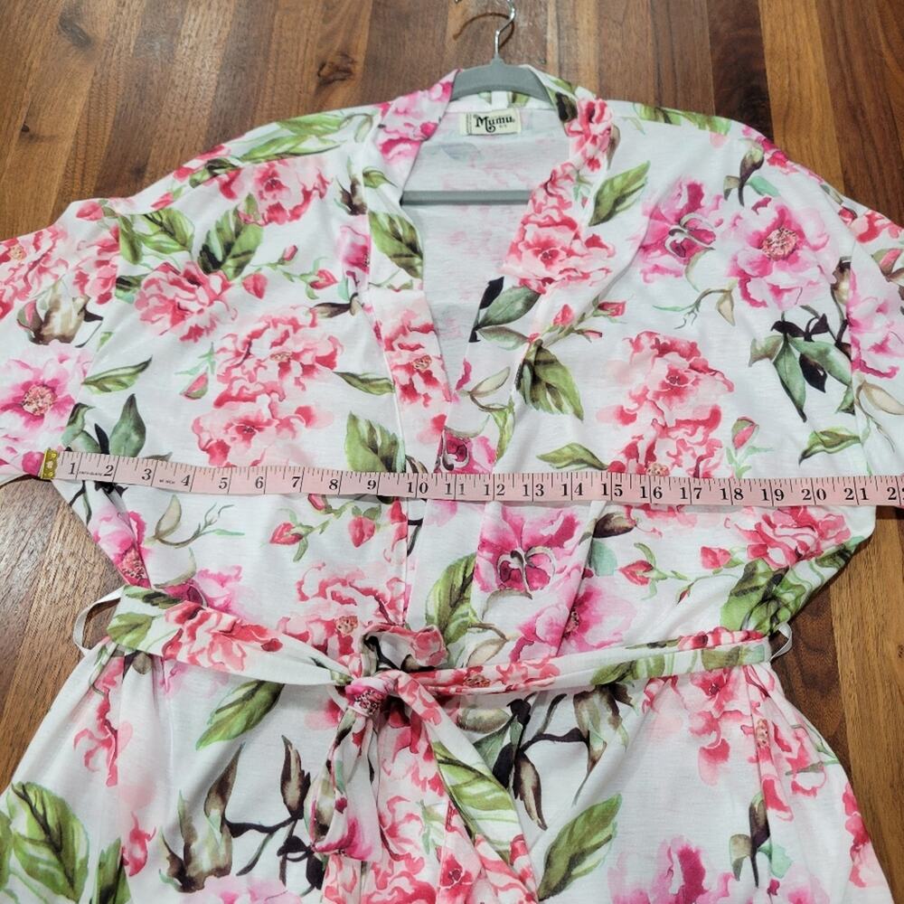 Show me MuMu Brie Floral Robe O/S - Picture 5 of 6